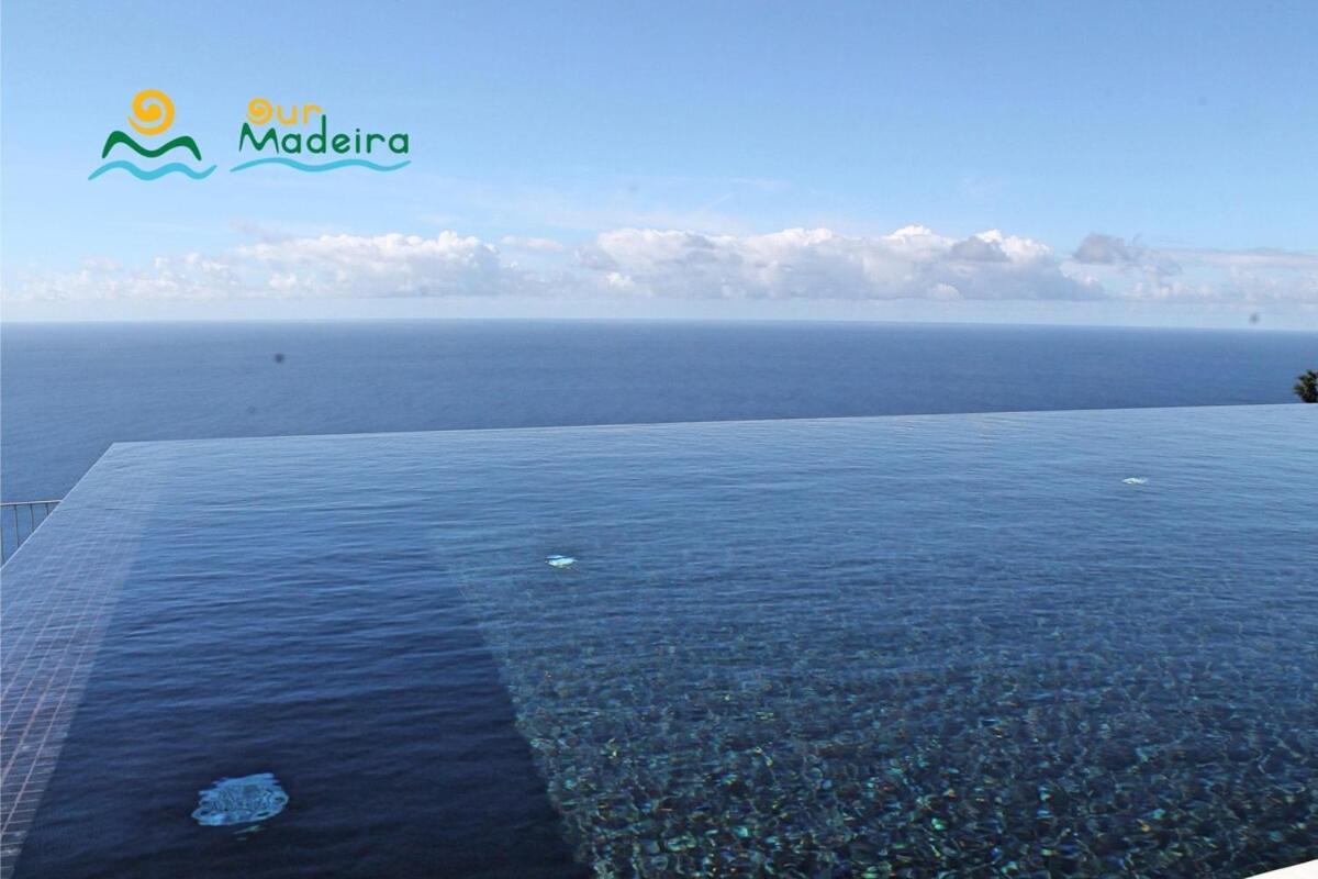 Ourmadeira - Cliffscape, Panoramic Seaviews Villa Estreito Da Calheta Eksteriør bilde