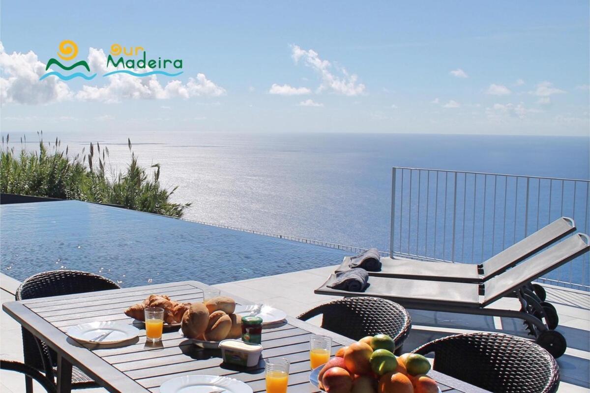 Ourmadeira - Cliffscape, Panoramic Seaviews Villa Estreito Da Calheta Eksteriør bilde