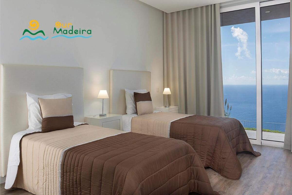 Ourmadeira - Cliffscape, Panoramic Seaviews Villa Estreito Da Calheta Eksteriør bilde